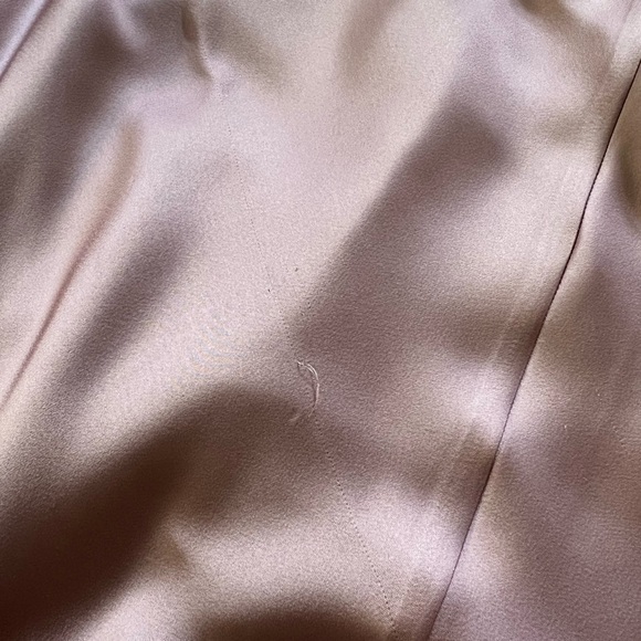 Birdy Grey One-Shoulder Mauve Dress - Picture 4 of 5